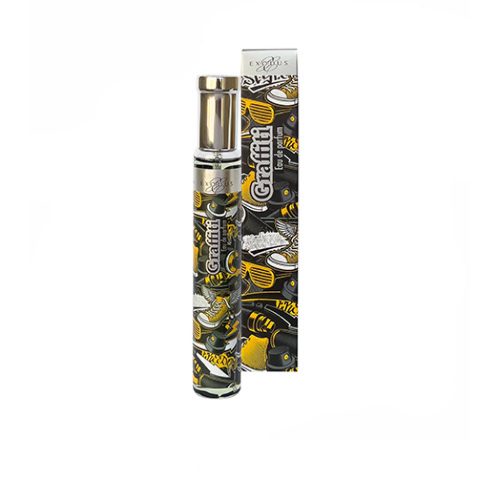 A4 - 18 عطر جیبی Exodus - Cat- Graffiti Men 30 ml اگزودوس