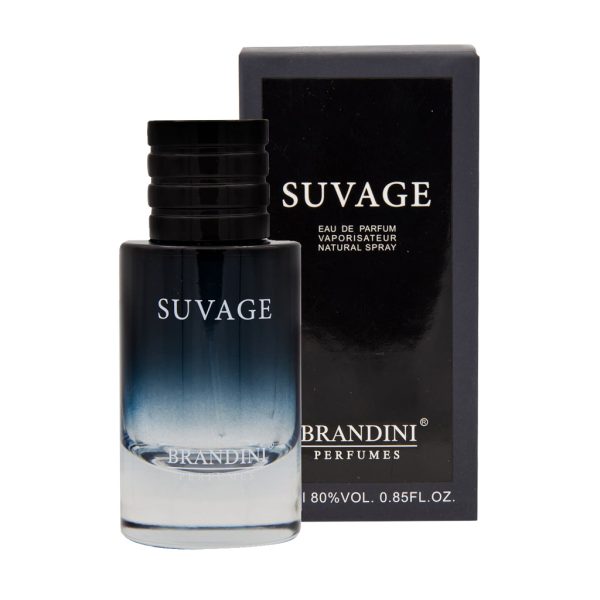 عطر جیبی مردانه برندینی مدل Sauvage حج عطر ادکلن Dior-Sauvage 33ml برندینی